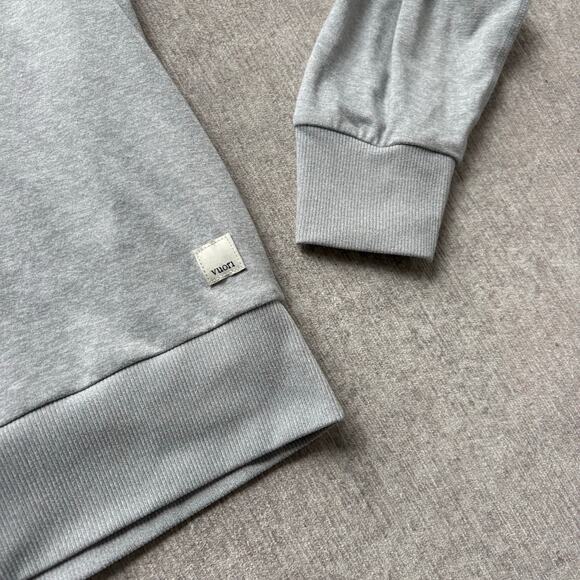 Vuori Grey Heather Halo Sweater Pullover - Picture 2 of 3
